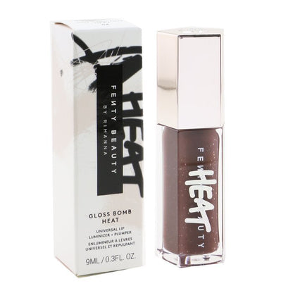 Fenty Beauty by Rihanna Gloss Bomb Heat Universal Lip Luminizer + Plumper – Nr. 04 Hot Chocolit Heat (transparentes sattes Braun) 9 ml