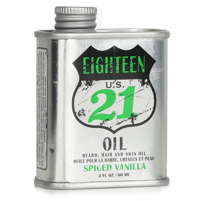 18.21 Man Made Bart-, Haar- und Hautöl - # Gewürzte Vanille 60ml/2oz