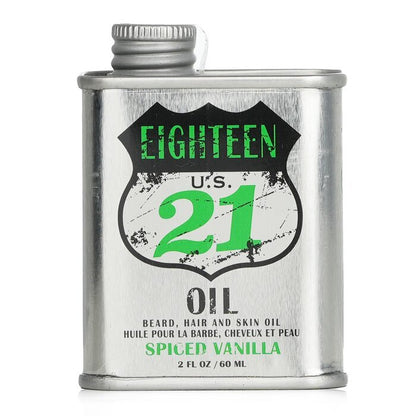 18.21 Man Made Bart-, Haar- und Hautöl - # Gewürzte Vanille 60ml/2oz