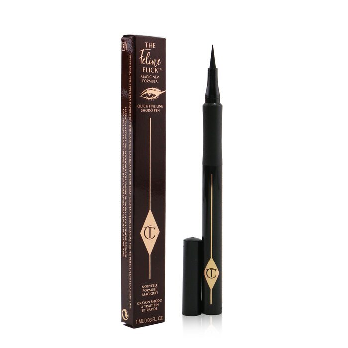 Charlotte Tilbury The Feline Flick Quick Fine Line Shodo Pen – Panther 1 ml