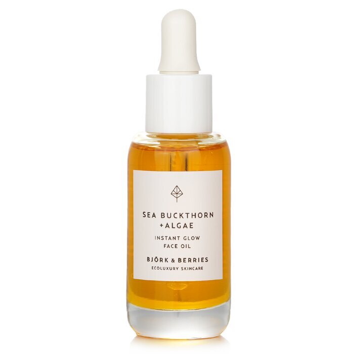 Bjork &amp; Berries Sanddorn + Algen Instant Glow Gesichtsöl 30ml/1oz