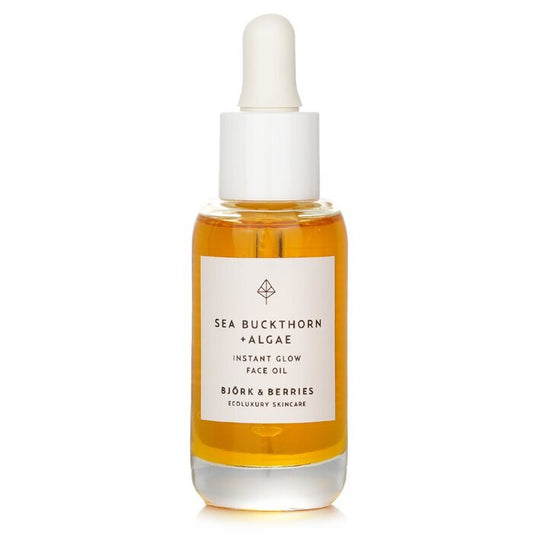 Bjork &amp; Berries Sanddorn + Algen Instant Glow Gesichtsöl 30ml/1oz