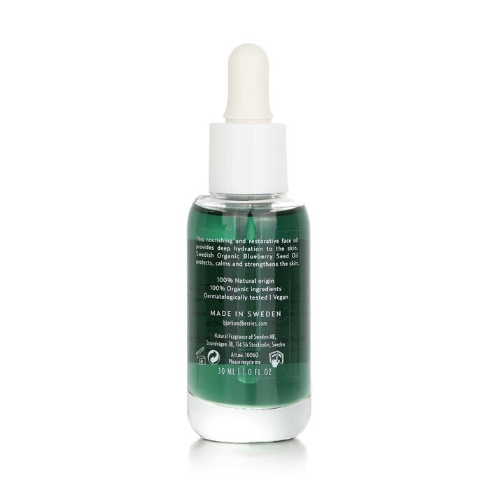 Bjork &amp; Berries – Blueberry+Blue Tansy – Regenerierendes Gesichtsöl, 30 ml