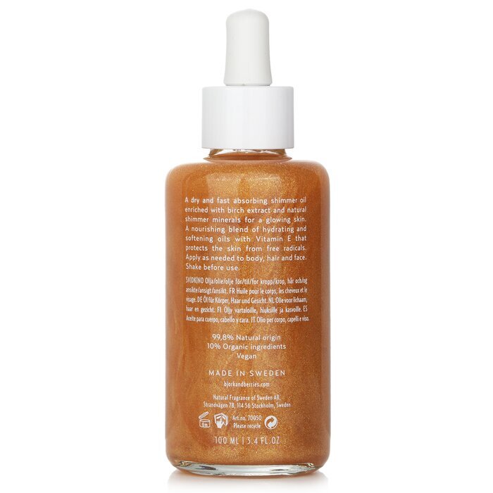 Bjork &amp; Berries Schimmeröl 100ml/3,4oz