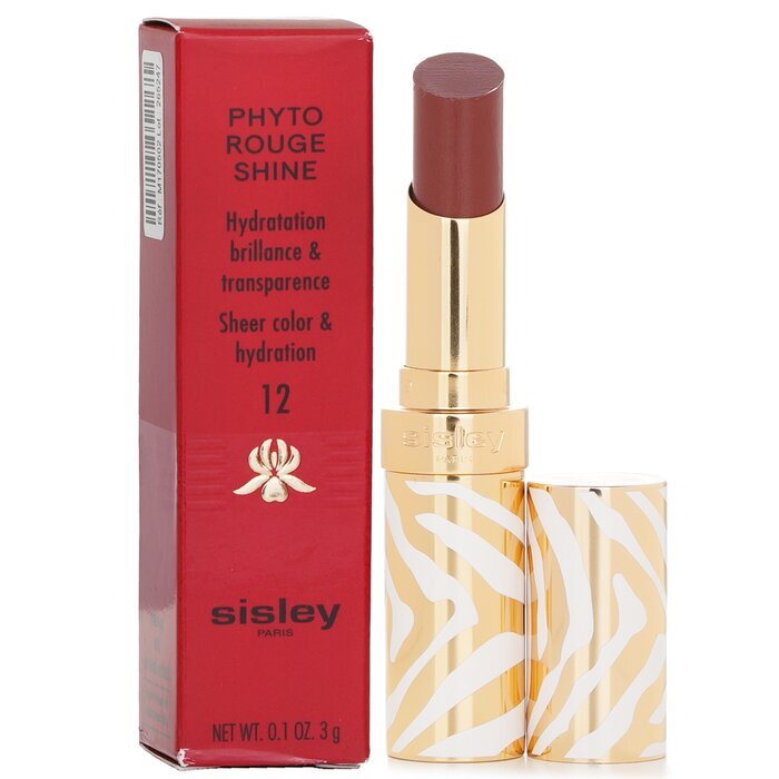 Sisley Phyto Rouge Shine Hydrating Glossy Lipstick -  12 Sheer Cocoa 3g