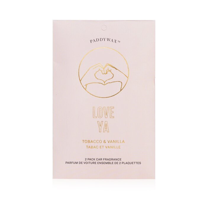 Paddywax Impressions Autoduft – Love Ya, 2 Packungen