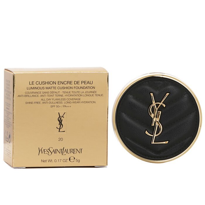 Yves Saint Laurent Le Cushion Encre De Peau Luminous Matte Cushion Foundation SPF23 -  20 (Mini Size) 5g