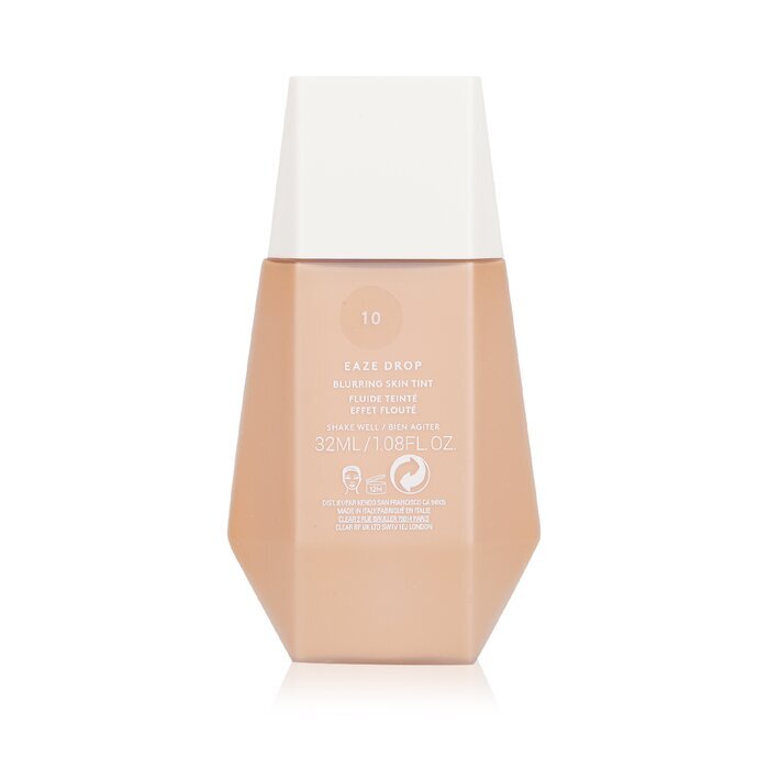 Fenty Beauty by Rihanna Eaze Drop Blurring Skin Tint – 10 (Mittel mit warmen gelben Untertönen) 32 ml