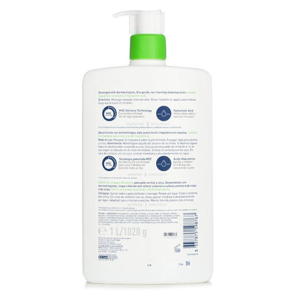 CeraVe Feuchtigkeitsreiniger für normale bis trockene Haut, 1000 ml