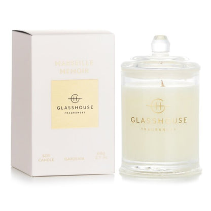Glasshouse Triple Scented Soy Candle - Marseille Memoir (Gardenia) 60g
