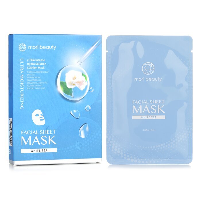 mori beauty by Natural Beauty Hydra Solution Kissenmaske (ultra-feuchtigkeitsspendend) 3 Stück