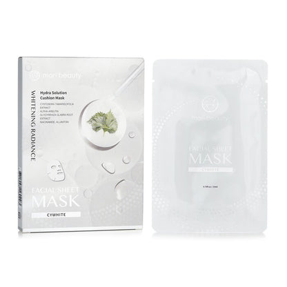 mori beauty by Natural Beauty Hydra Solution Kissenmaske (aufhellende Ausstrahlung) 3 Stück x 23 ml/0,78