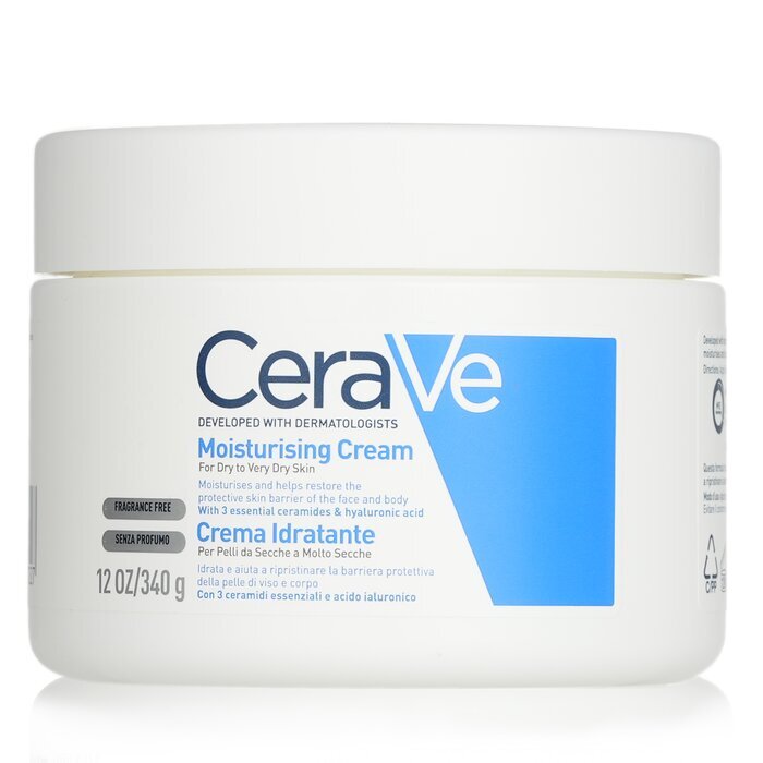 CeraVe Feuchtigkeitscreme für trockene bis sehr trockene Haut 340 g/12 oz