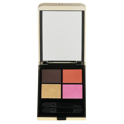 Guerlain Ombres G Lidschatten-Quad, 4 Farben (Multi-Effekt, intensive Farbe, langer Halt) – Nr. 555 Metal Betterfly, 4 x 1,5 g/0,05 oz