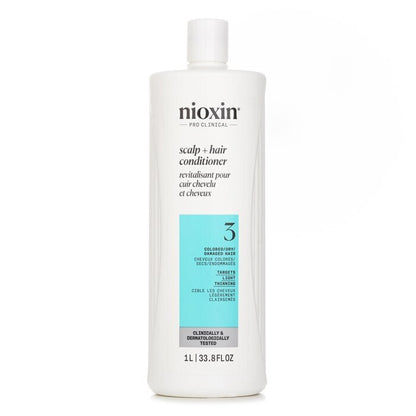 Density System 3 Scalp Therapy Conditioner (Colored Hai Light Thinnin Color Safe) (Random Packaging) 1000ml