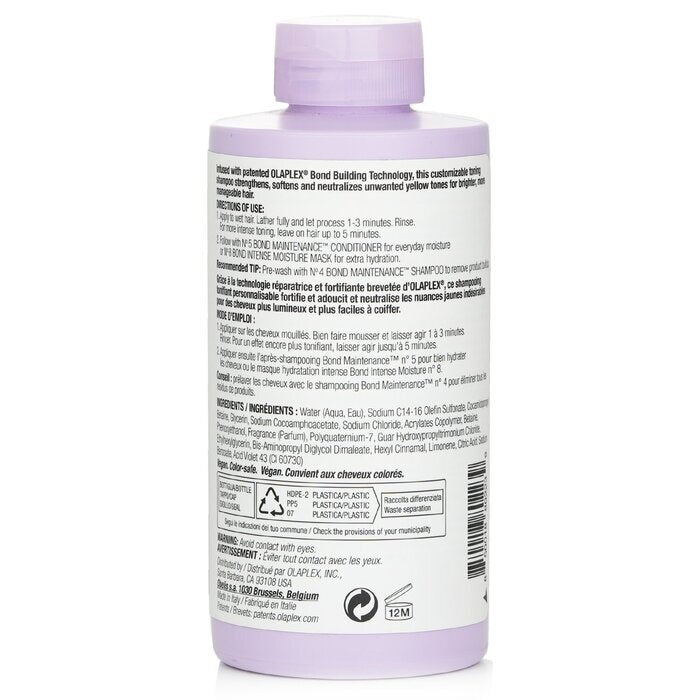 Olaplex No. 4P Blonde Enhancer Toning Shampoo 250ml