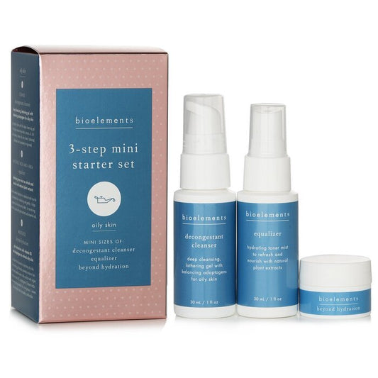 Bioelements 3-Step Mini Starter für fettige Haut, Set 3-tlg.