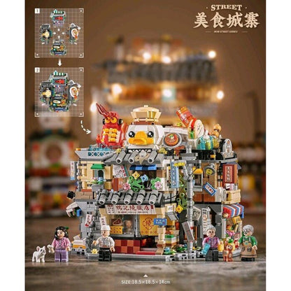 LOZ Mini Block - Rice Roll Shop Building Bricks Set 20 x 15 x 8cm
