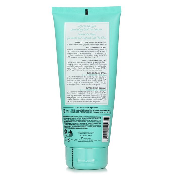 Teaology Yoga Care Radiance Butter Duschpeeling 200ml/6,7oz
