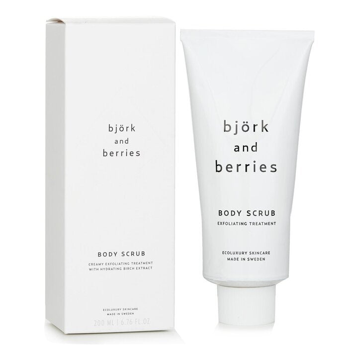 Bjork &amp; Berries Body Scrub Cremige Peeling-Behandlung 200ml/6.76oz