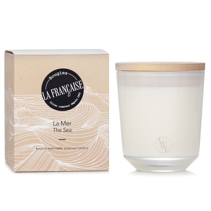 Bougies la Francaise Duftkerze „Das Meer“ aus Pflanzenwachs, 200 g
