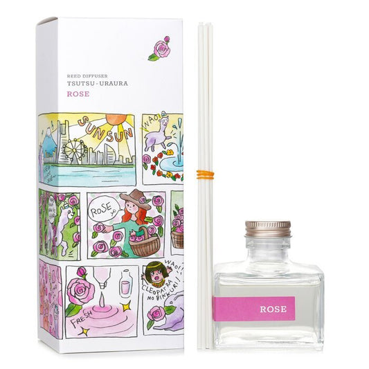 Daily Aroma Japan Tsutsu Uraura Deodorant-Diffusor – Rose, 120 ml