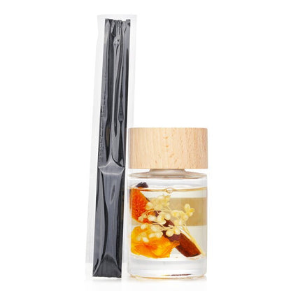 Botanica Wood Mist Raumduft-Diffusor mit Rattanstäbchen – Orange-Zimt, 60 ml