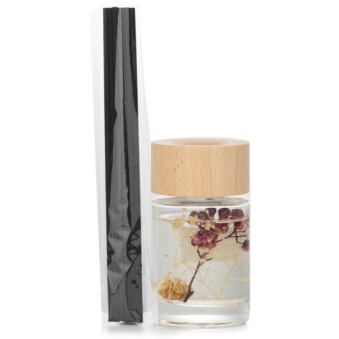 Botanica Wood Mist Raumduft-Diffusor mit Rattanstäbchen – Rote Beere, 60 ml