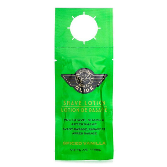 18.21 Man Made Glide Rasierlotion – Gewürzte Vanille, 15 ml