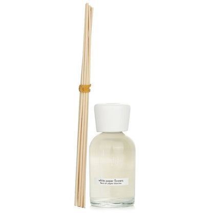 Millefiori Natürlicher Duftdiffusor – Weiße Papierblumen, 250 ml