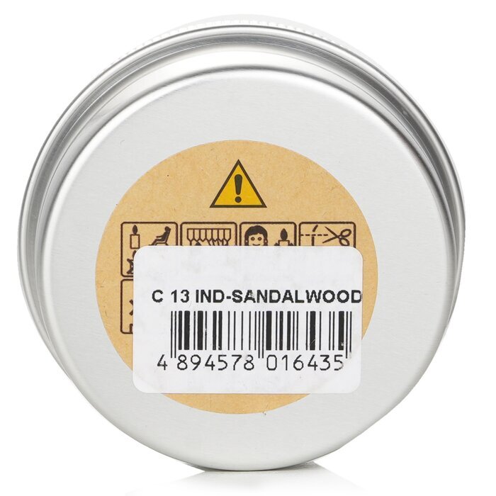 Carroll &amp; Chan 100 % Bienenwachs, Mini-Dose, Kerze – # Indisches Sandelholz (Sandelholz, Veilchen und Patchouli), 1 Stück