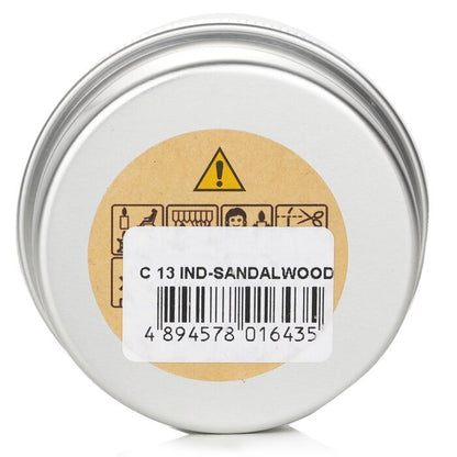 Carroll &amp; Chan 100 % Bienenwachs, Mini-Dose, Kerze – # Indisches Sandelholz (Sandelholz, Veilchen und Patchouli), 1 Stück