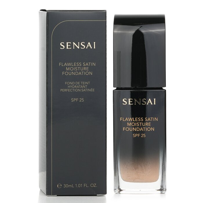 Kanebo Sensai Flawless Satin Moisture Foundation SPF 25 – FS202 Ockerbeige 30 ml