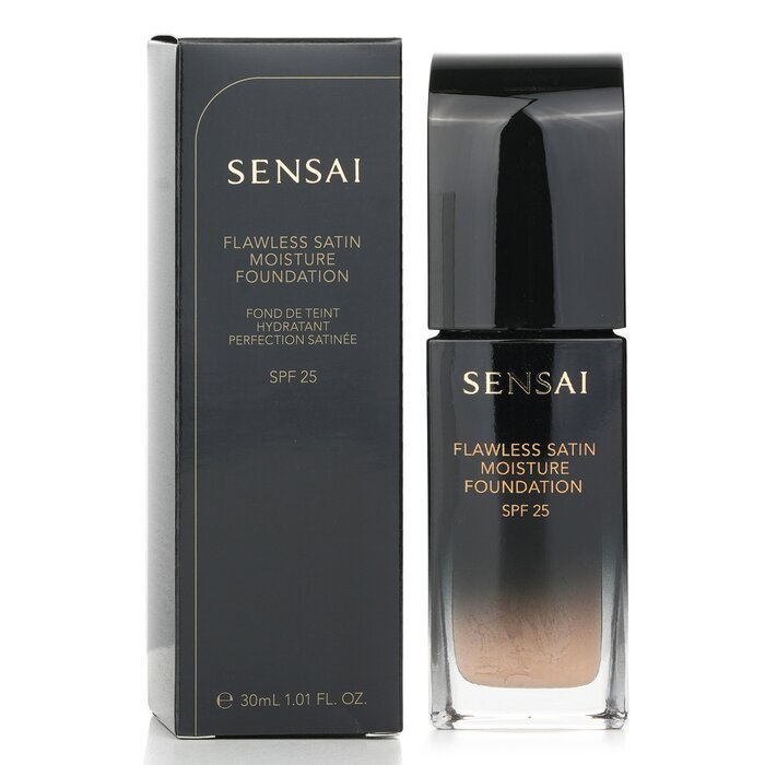 Kanebo Sensai Flawless Satin Moisture Foundation SPF 25 – FS204 Honey Beige 30ml