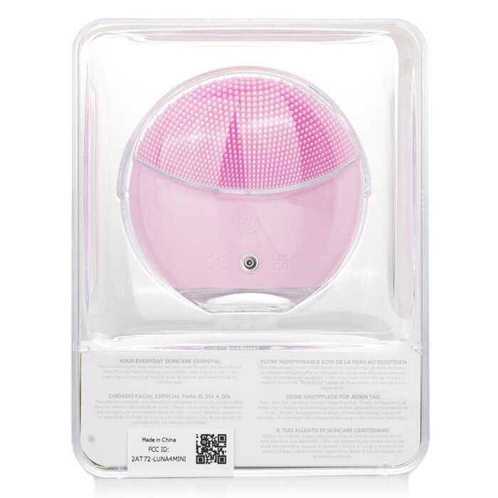 FOREO Luna 4 Mini Dual-Sided Facial Cleansing Massager -  Pearl Pink 1pcs