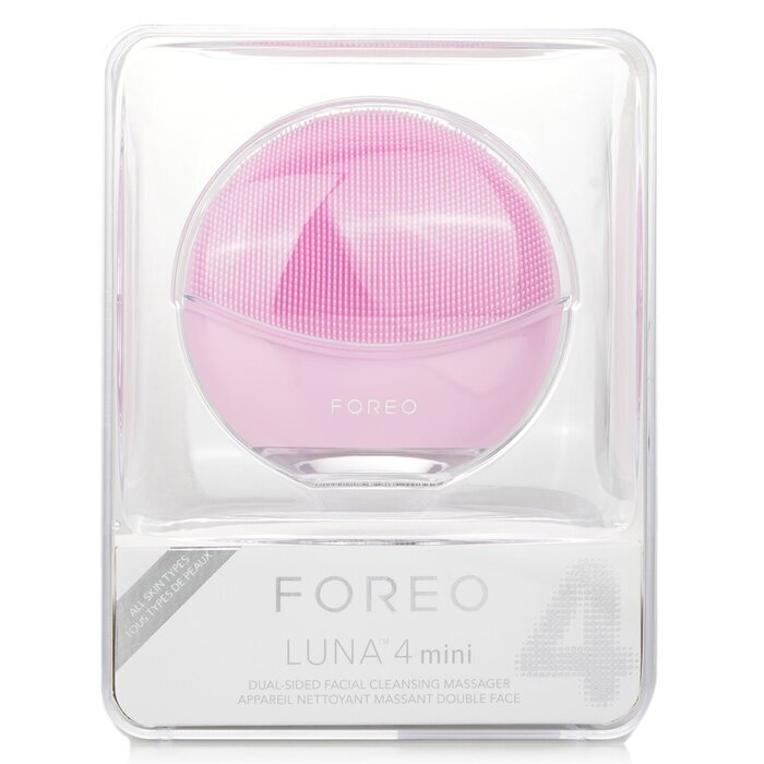 FOREO Luna 4 Mini Dual-Sided Facial Cleansing Massager -  Pearl Pink 1pcs
