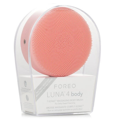 FOREO Luna 4 Body Massaging Body Brush -  Peach Perfect 1pcs