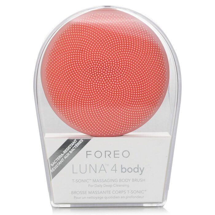 FOREO Luna 4 Body Massaging Body Brush -  Peach Perfect 1pcs