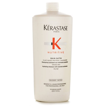 Kerastase Nutritive Bain Satin Hydrating Shampoo With Essential Nutriments (Dry Hair) 1000ml