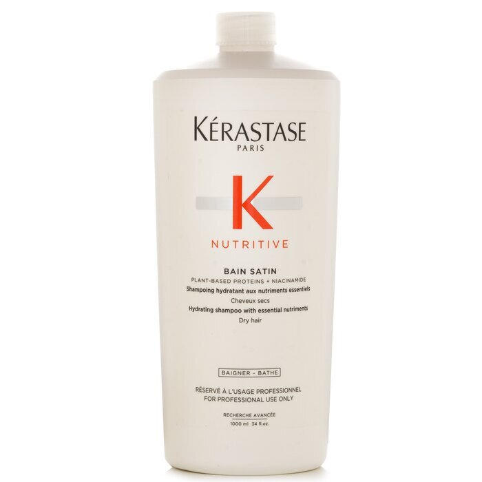 Kerastase Nutritive Bain Satin Hydrating Shampoo With Essential Nutriments (Dry Hair) 1000ml