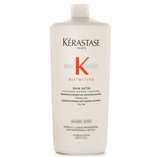 Kerastase Nutritive Bain Satin Hydrating Shampoo With Essential Nutriments (Dry Hair) 1000ml