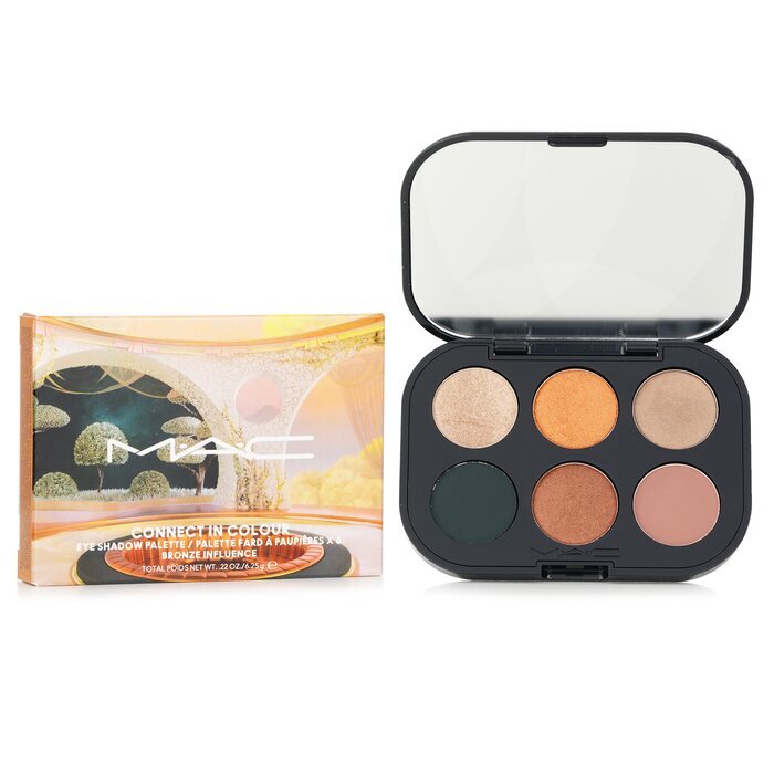 MAC Connect In Colour Lidschatten-Palette (6x Lidschatten) - # Bronze Influence 6,25 g/0,22 oz