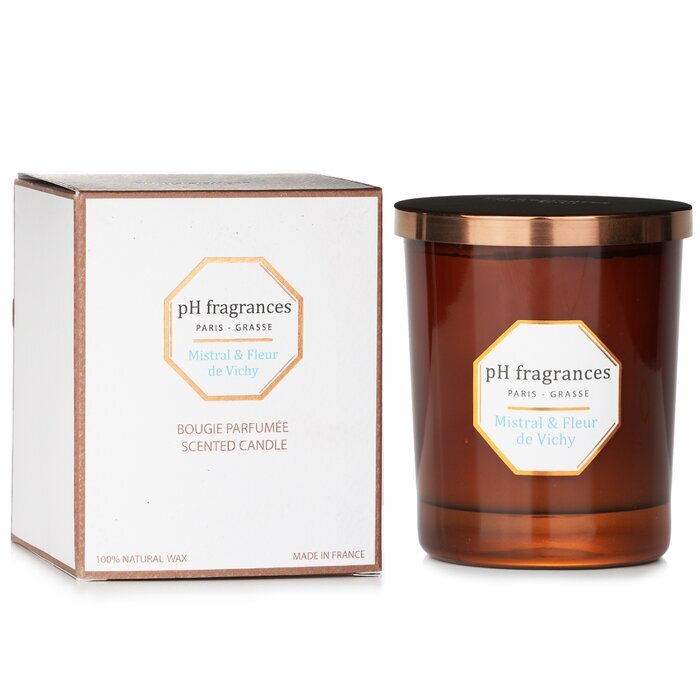 pH fragrances Duftkerze Mistral &amp; Fleur de Vichy 180g/6.3oz