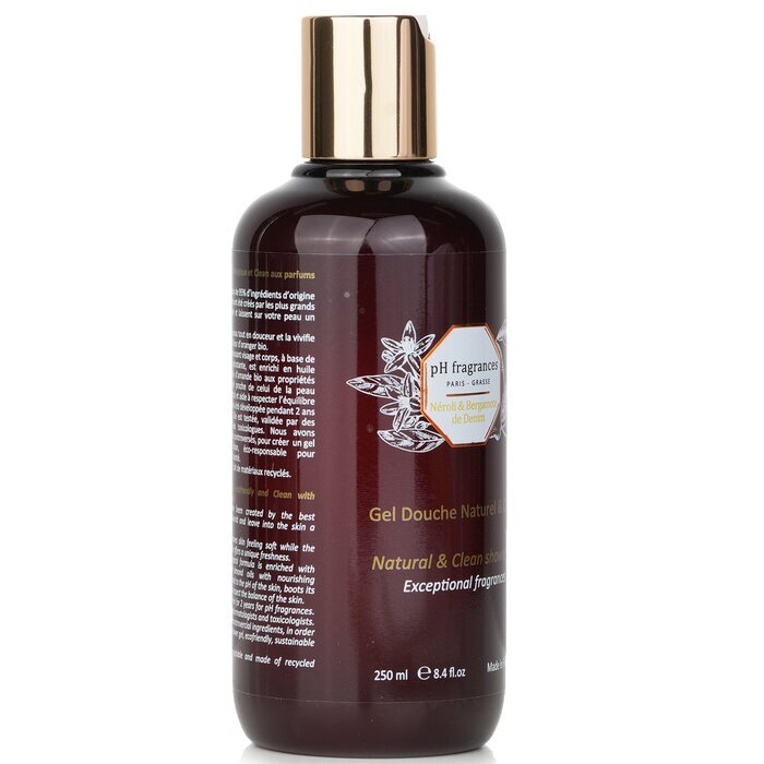 pH fragrances Natürliches und sauberes Duschgel 250ml/8.4oz