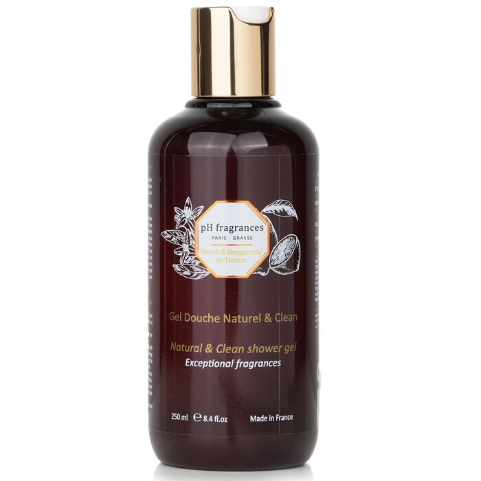 pH fragrances Natürliches und sauberes Duschgel 250ml/8.4oz