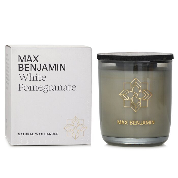Max Benjamin Naturwachskerze - Weißer Granatapfel 210g/7.4oz