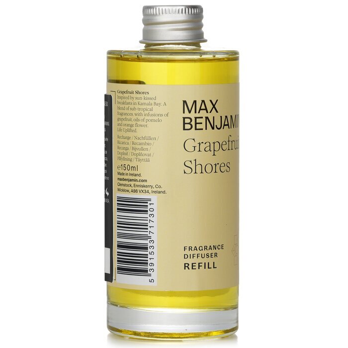 Max Benjamin Grapefruit Shores Diffusor-Nachfüllpackung, 150 ml