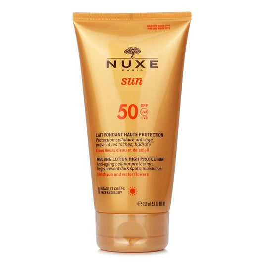 Nuxe Sun Melting Lotion High Protection SPF50 (For Face & Body) 150ml