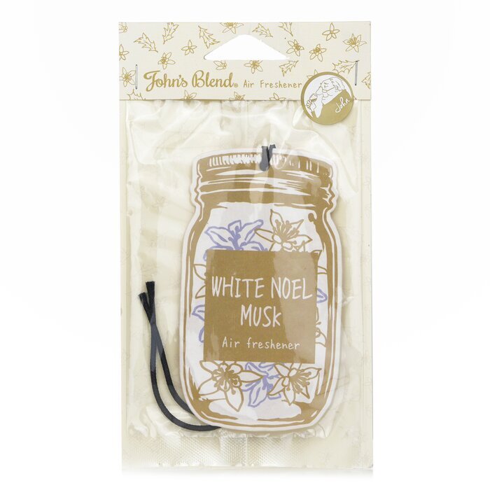 John's Blend Lufterfrischer – Weißer Weihnachtsmoschus, 1 Stück