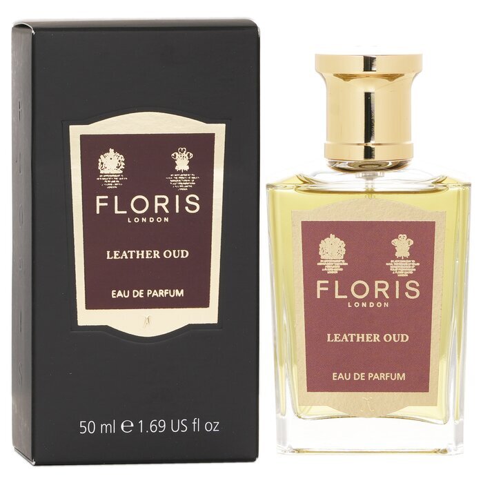 Floris Leather Oud Eau De Parfum Spray 50 ml